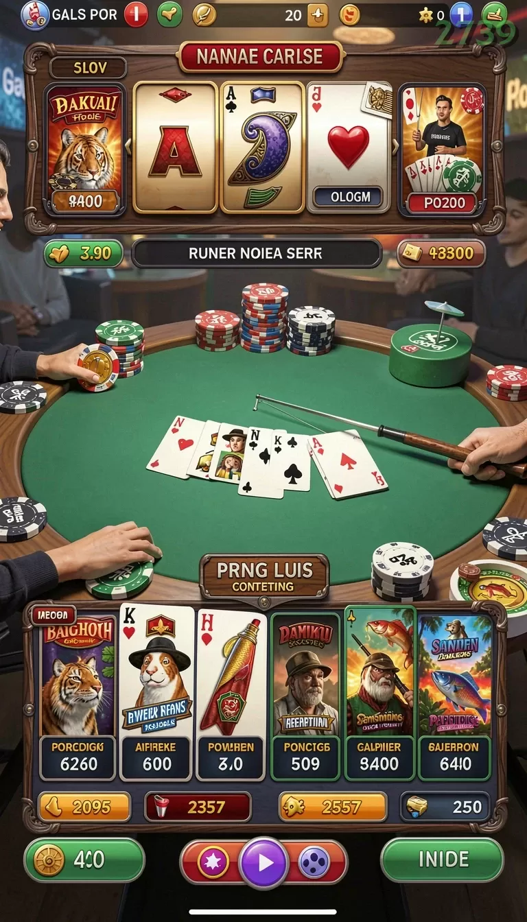 Cuplikan layar PLAYWIN123 — menu navigasi