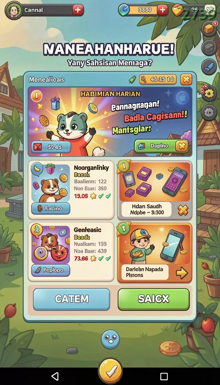 Cuplikan layar CADAS138 — halaman utama