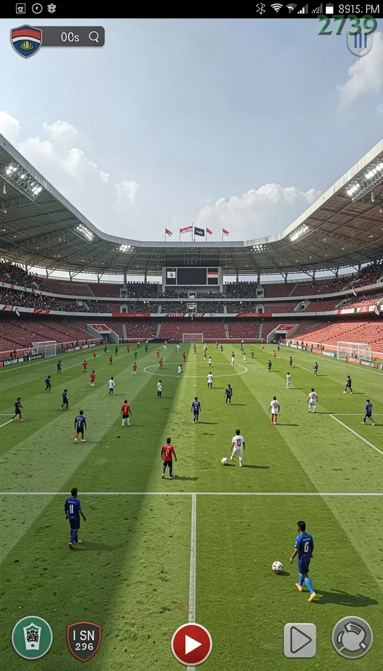 Cuplikan layar A7777 — halaman utama
